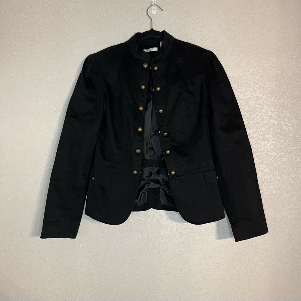 La Redoute Black Military Style Jacket
